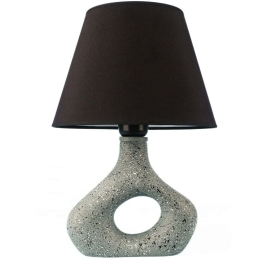 Φωτιστικό Επιτραπέζιο 687HMY1489 Φ25x36cm 1xE27 40W Grey Opviq