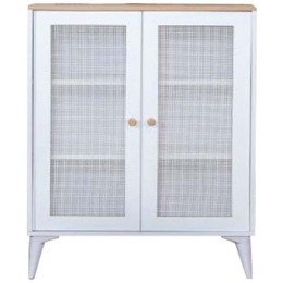 Ντουλάπι Calvin 277WLN1105 90x41x105cm White-Oak Mdf