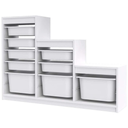 Συρταριέρα Παιδική Swiss 768ESL1169 132x30x93cm White