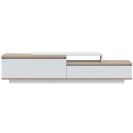 Έπιπλο Τηλεόρασης Pure 768ESL1902 180x35x42cm Sonoma-White