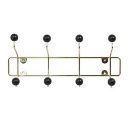 Κρεμάστρα Saturnus PT2606 34x10x15cm Gold-Black Present Time Μέταλλο