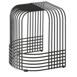 Σκαμπό Drop End 300-030-075 39,8x41,8x44,4cm Black