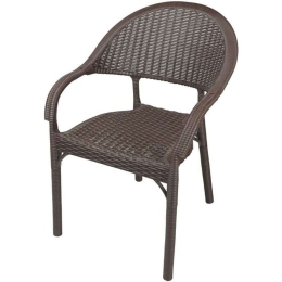 Πολυθρόνα Hilda 875-122-020 60x62x85cm Brown