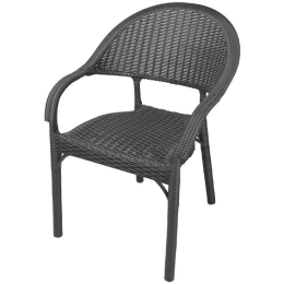 Πολυθρόνα Hilda 875-122-021 60x62x85cm Anthracite