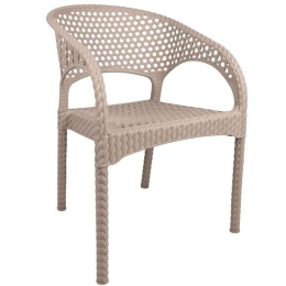 Πολυθρόνα Daria  875-124-048 54x46x82cm Beige