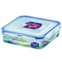 Δοχείο Φαγητού HPL822 15,5x15,5x4,2cm 600ml Clear-Blue Lock & Lock Πολυπροπυλένιο