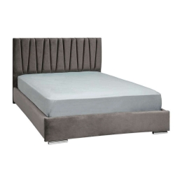 Κρεβάτι Διπλό Palermo 887-223-004 175x214x115cm (Για Στρώμα 160x200cm) Taupe Διπλό