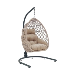 Κούνια  - Φωλιά Αναδιπλούμεμη Reena Rope 894-123-028 121x147x200cm Cappuccino