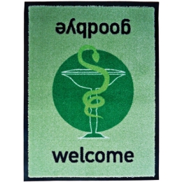 Πατάκι Εισόδου Pharmacy Mats B2 80X120cm Green Sdim 80 X 120