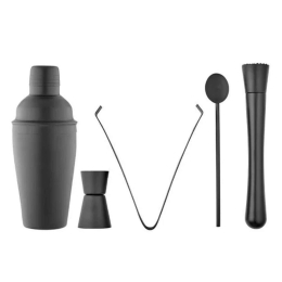 Εργαλεία Κοκτέιλ (Σετ 5Τμχ) Aurora Tempa 896624 Black Ladelle Ανοξείδωτο Ατσάλι
