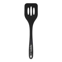 Σπάτουλα Τρυπητή Σιλικόνης Professional Series III 80174 30,5x8cm Black Ladelle Σιλικόνη