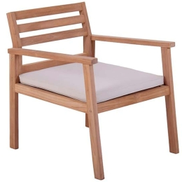 Πολυθρόνα New Winston 956-125-001 68x75x75cm Natural