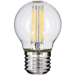 Λαμπτήρας Led Long 99052 Φ4,5x7,5cm E27 6W 660lm Dimmable 4000K Clear Globostar 6W