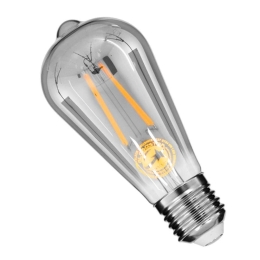 Λαμπτήρας Led Long Filament 99076 ST64 E27 8W 800lm Dimmable Fume GloboStar 8W