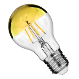 Λαμπτήρας Led Filament 99107 A60 E27 8W 840lm Dimmable Clear-Gold GloboStar 8W