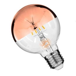 Λαμπτήρας Led Filament 99112 G80 E27 4W 400lm Dimmable Clear-Bronze GloboStar 4W