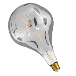 Λαμπτήρας Led Soft Spiral Filament 99176 R170 E27 6W Dimmable Fume GloboStar 6W