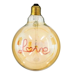 Λαμπτήρας Led Filament 99253 G125 E27 4W 280lm Dimmable Clear GloboStar
