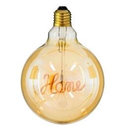 Λαμπτήρας Led Filament 99254 G125 E27 4W 340lm Dimmable Clear GloboStar