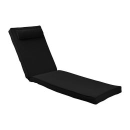 Μαξιλάρι Ξαπλώστρας Sifnos Black HM11236.05T 196(117+1+78)x58x8 εκ.
