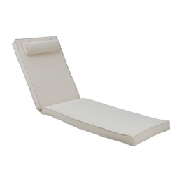 Μαξιλάρι Ξαπλώστρας Chios Beige HM11236.01P 196(117+1+78)x58x8 εκ.