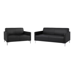 Σαλονιού Σετ 2Τμχ Nellie HM11274.01 Black