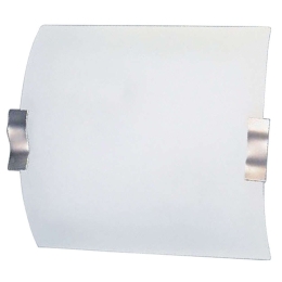 Φωτιστικό Τοίχου - Απλίκα AC.0456601SQ 10x30x28,5cm 2xE27 60W Nickel-White Aca