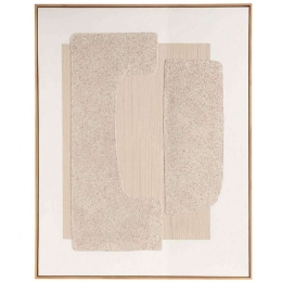 Πίνακας Καμβάς Abstract Milos AH-AX73034 80x100cm Multi Andrea House Κάθετοι Ξύλο,Καμβάς