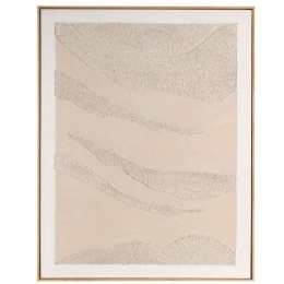 Πίνακας Καμβάς Abstract Formentera AH-AX73035 80x100cm Multi Andrea House Vertical Ξύλο, Καμβάς