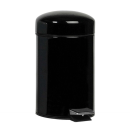 Κάδος Απορριμμάτων 3Lt AH-BA13016 17x29,5cm Black Andrea House Μέταλλο