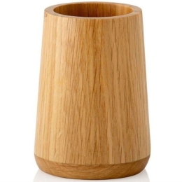 Ποτηροθήκη AH-BA70043 Φ8x11cm Natural Andrea House Ξύλο