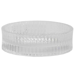 Σαπουνοθήκη Glass AH-BA73001 Φ11x3cm Clear Andrea House Γυαλί