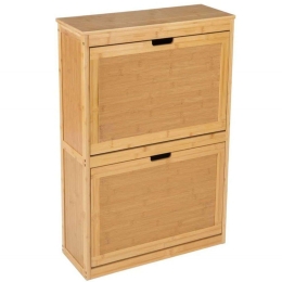 Παπουτσοθήκη Bamboo AH-MU73109 63x24x81cm Natural Bamboo