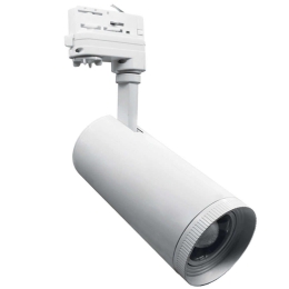 Σποτ Ράγας 4 Καλωδίων Aimy AIMY3040W4N 8x15,4x24,5cm Led 3500lm 30W 4000K White Aca