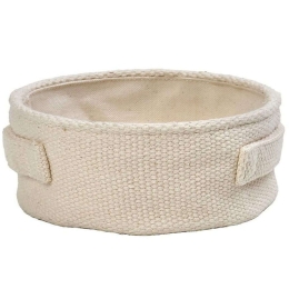 Καλάθι Αποθήκευσης AMN124 21x8cm Beige Espiel Βαμβάκι
