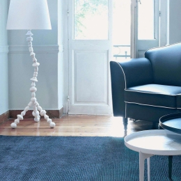 Χαλί Aslanis Aria Navy Blue 190X290cm