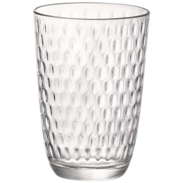 Ποτήρια Σωλήνα Slot (Σετ 6Τμχ.) BR00132901 395ml Clear Bormioli Rocco Γυαλί