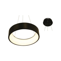 Φωτιστικό Οροφής Led BR81LEDP45BK 34W 3000K 1700lm D45XH120 Black Aca Decor Μέταλλο