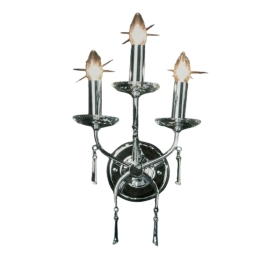 Φωτιστικό Οροφής CLASMB525013A 28x21x50cm 3xΕ14 40W Silver Aca