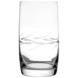 Ποτήρι Σωλήνα Dafne Pavo Ideal CLX25015051 380ml Clear Από Κρύσταλλο Βοημίας Κρύσταλλο