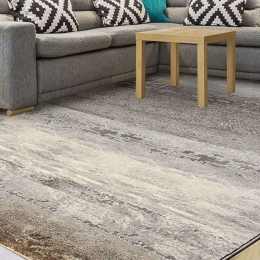 Χαλί Ostia 5670/975 Γκρι-Καφέ Colore Colori 140X200cm