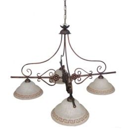 Φωτιστικό Οροφής CX10114P Φ150x67cm 4xE27 60W Copper-White Aca
