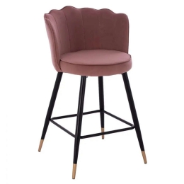 Σκαμπό Bar Μεσαίου Ύψους Vesna HM8736.02 50x50x90cm Apple