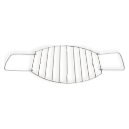 Σχάρα Οβάλ Για Γάστρες 38cm ET99990138 Inox Max Home Ανοξείδωτο Ατσάλι