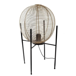 Φωτιστικό Δαπέδου FUT401 30x30x54,5cm Gold-Black Espiel