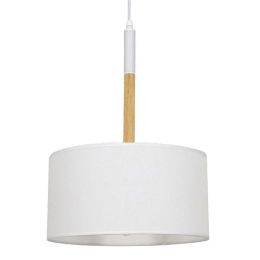 Φωτιστικό Οροφής Bronx 01518 1xΕ27 Φ35x50cm White GloboStar