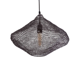 Φωτιστικό Οροφής Kentucky 01863 Φ40x30cm IP20 1xE27 Black GloboStar
