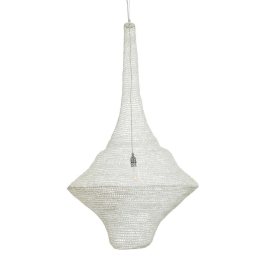 Φωτιστικό Οροφής Kentucky 01877 Φ80x140cm 1xE27 IP20 Ecru GloboStar