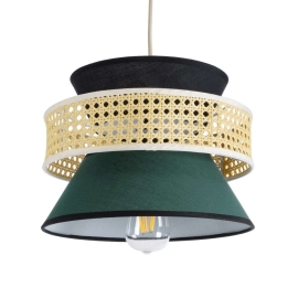 Φωτιστικό Οροφής Saige 01915 Φ30x22cm 1xE27 IP20 Green-Beige GloboStar