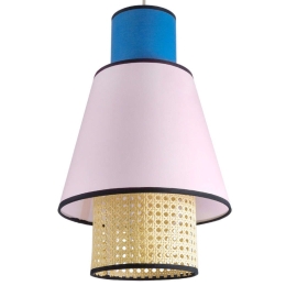 Φωτιστικό Οροφής Saige Boho 01921 Φ30x48cm 1xE27 Multi GloboStar